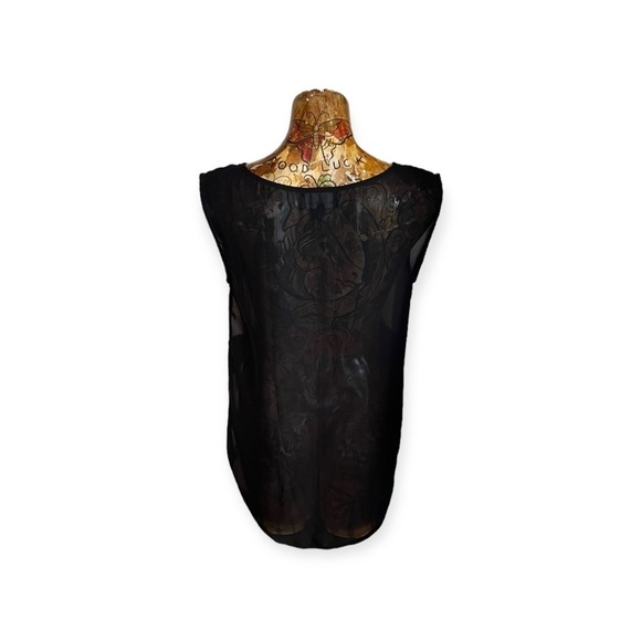 PJK Patterson J. Kincaid top blouse sleeveless medium - Picture 4 of 7